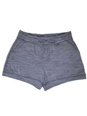 32 Degrees Cool Women's Large Blue Space Dye Knit Shorts GUC